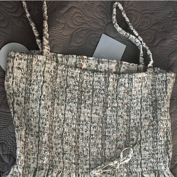 Hill House Home Anita Nap Dress - Green Provence Floral NWT M Green Provence - Picture 4 of 6